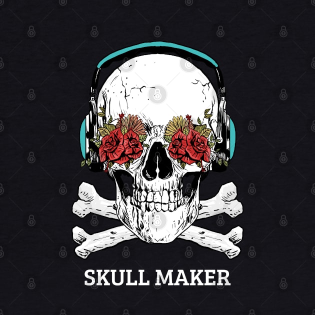 Skull maker by white.ink